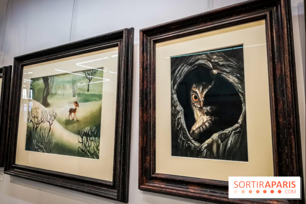 Shizen, l'expo gratuite de Benjamin Lacombe à la galerie Daniel Maghen - nos photos