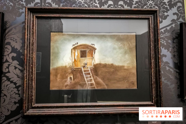 Shizen, l'expo gratuite de Benjamin Lacombe à la galerie Daniel Maghen - nos photos