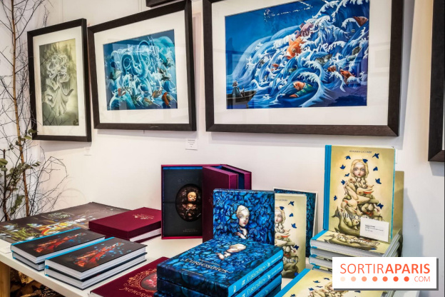 Shizen, l'expo gratuite de Benjamin Lacombe à la galerie Daniel Maghen - nos photos