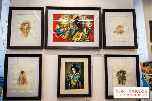 Shizen, l'expo gratuite de Benjamin Lacombe à la galerie Daniel Maghen - nos photos