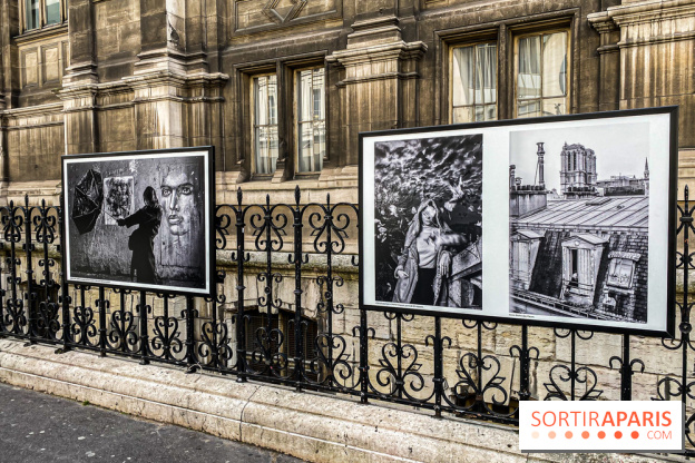 Parisiennes, l'exposition photos de Nikos Aliagas sur les grilles de l'Hôtel de Ville