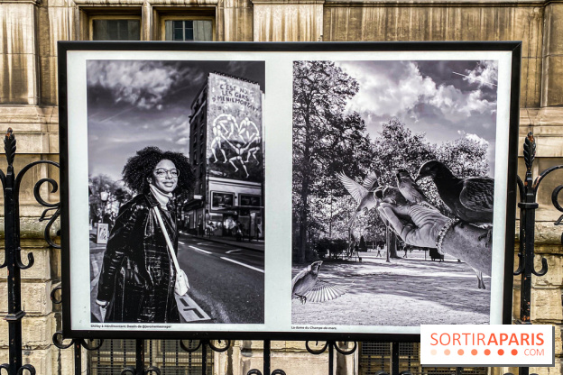 Parisiennes, l'exposition photos de Nikos Aliagas sur les grilles de l'Hôtel de Ville
