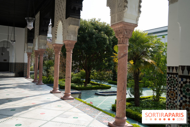 La Mosquée de Paris et son jardin en fleurs