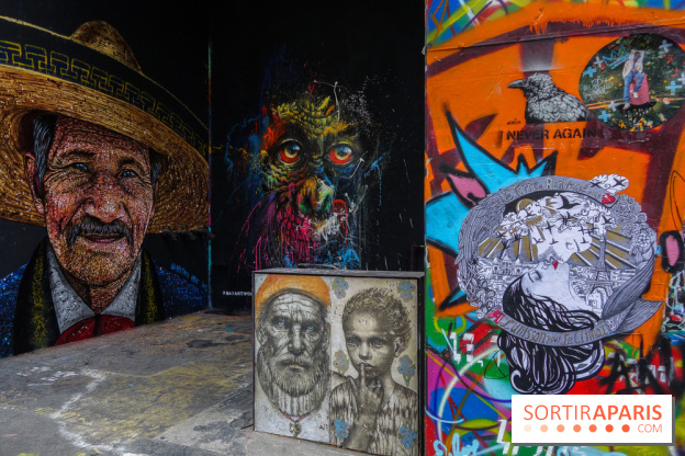 Spot 13 : le lieu éphémère de street art en plein air à Paris, nos photos