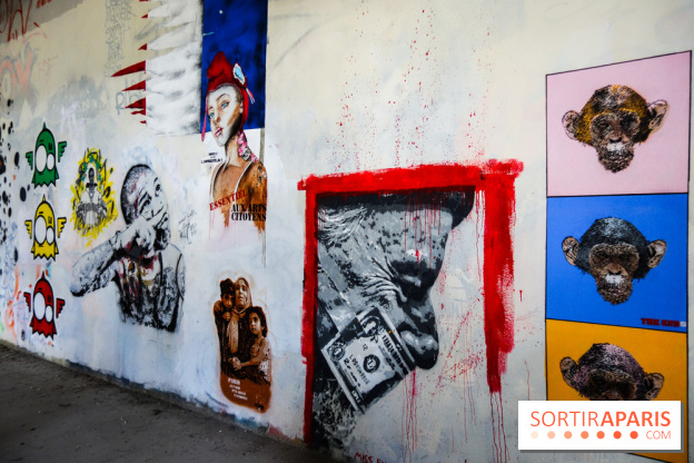 Spot 13 : le lieu éphémère de street art en plein air à Paris, nos photos