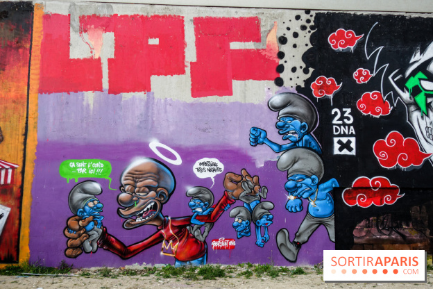 Spot 13 : le lieu éphémère de street art en plein air à Paris, nos photos