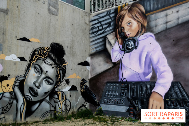 Spot 13 : le lieu éphémère de street art en plein air à Paris, nos photos