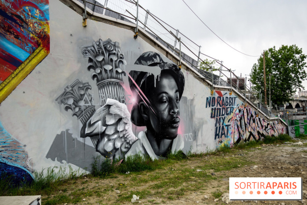 Spot 13 : le lieu éphémère de street art en plein air à Paris, nos photos