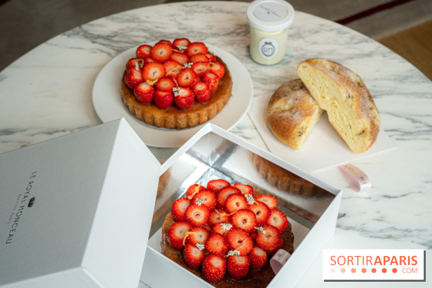La Tarte aux fraises de Quentin Lechat au Royal Monceau