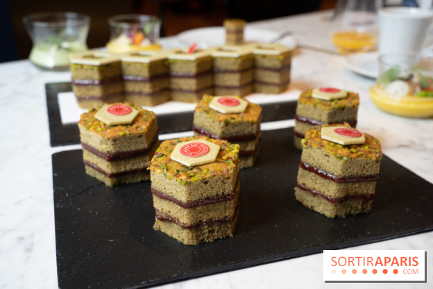 Dalloyau dévoile un menu et un cake CBD en collab avec Divie Paris