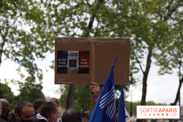 Manifestation policiers 19 mai 2021