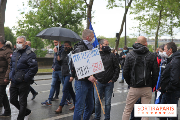 Manifestation policiers 19 mai 2021