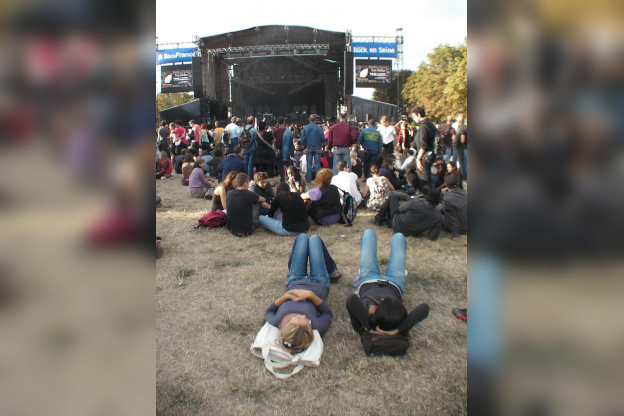 Rock en seine 2009 -
La meilleure façon de poireauter