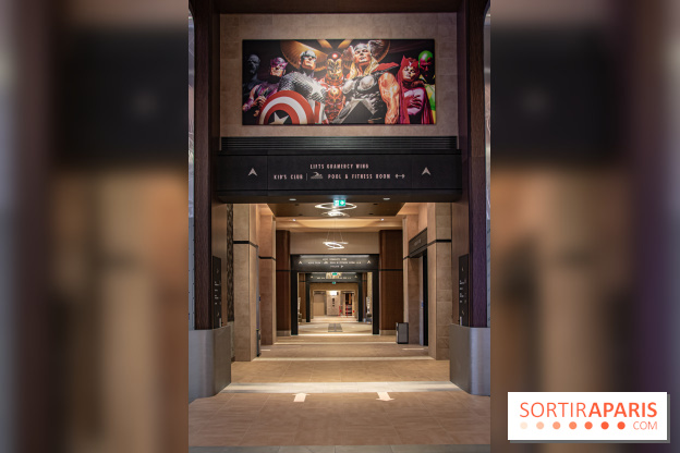 Hôtel Marvel à Disneyland Paris : nos photos du Disney's hotel New York - The Art of Marvel
