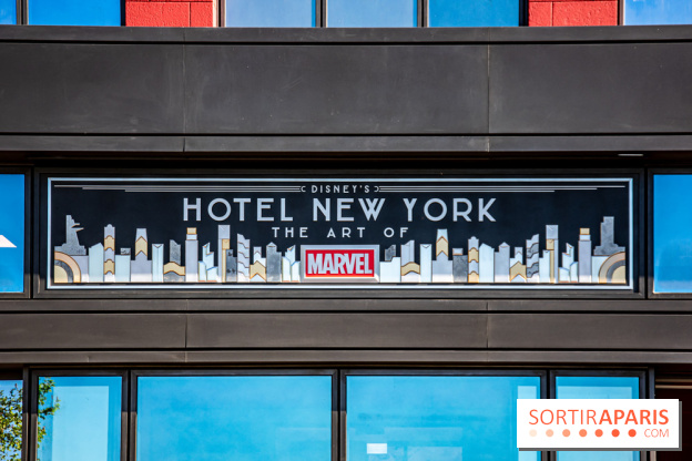 Hôtel Marvel à Disneyland Paris : nos photos du Disney's hotel New York - The Art of Marvel