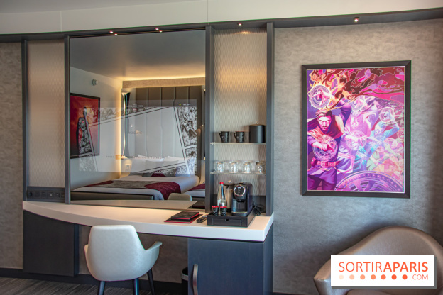 Hôtel Marvel à Disneyland Paris : nos photos du Disney's hotel New York - The Art of Marvel