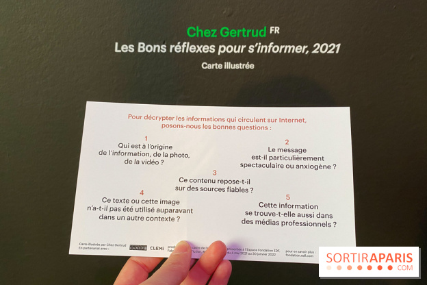 Fake News, l'exposition pédagogique déroutante de la Fondation EDF
