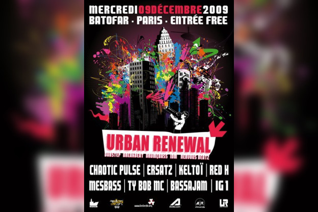 Urban Renewal, Chaotic Pulse, Batofar, Soirée, Paris