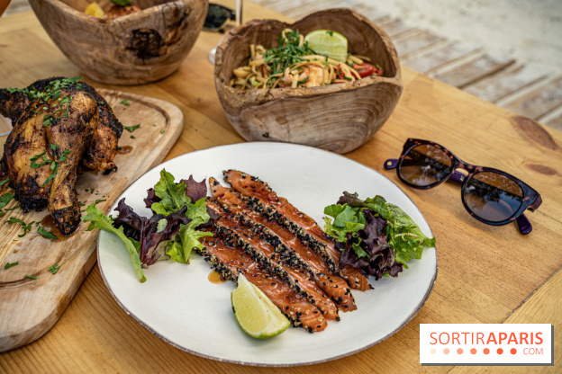 Le Beach Parisienne du Chalet du lac, la plage estivale à Paris