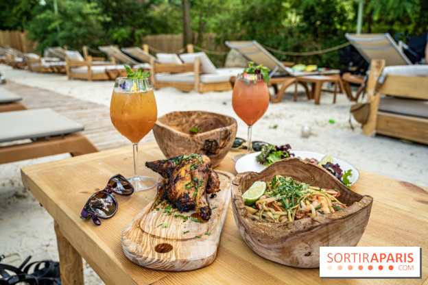Le Beach Parisienne du Chalet du lac, la plage estivale à Paris