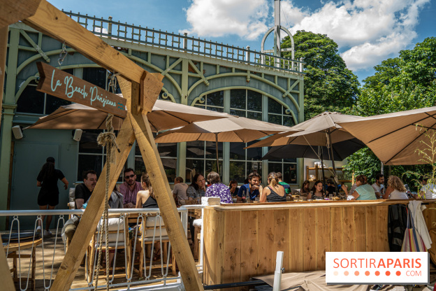 Le Beach Parisienne du Chalet du lac, la plage estivale à Paris