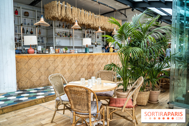 Polpo brasserie, la terrasse péniche 