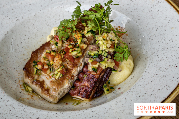 Polpo brasserie, la terrasse péniche 