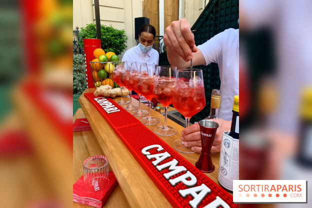 Terrasse Campari x Hôtel Le Marois