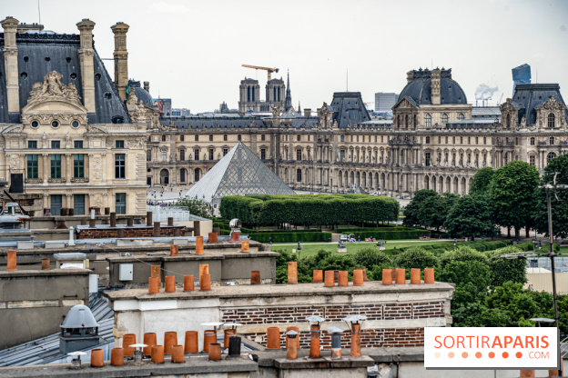Visuel Paris, vue du Meurice suite Etoile - Louvre