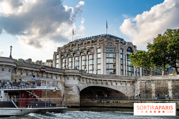 Azur, la péniche estivale Aux Jardins du Pont-Neuf 