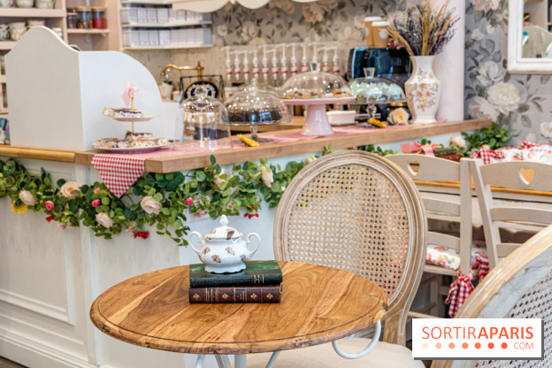 Le Jardin de Mademoiselle, salon et boutique de thé 