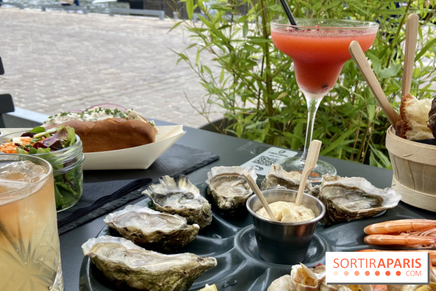 La Mer à Boire la terrasse en mode bord de mer à Paris