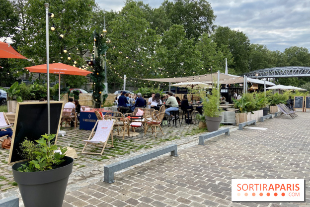 La Mer à Boire la terrasse en mode bord de mer à Paris