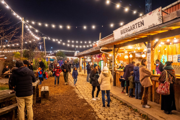 La Cité de Noël : village XXL, sauna nordique et marchés de Noël insolites à la Cité Fertile (93)