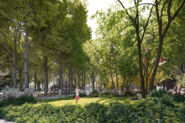 foret urbaine colonel Fabien