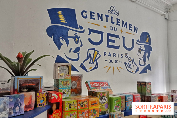 Les Gentlemen du Jeu, la boutique de jeux de société originale du 20e arrondissement