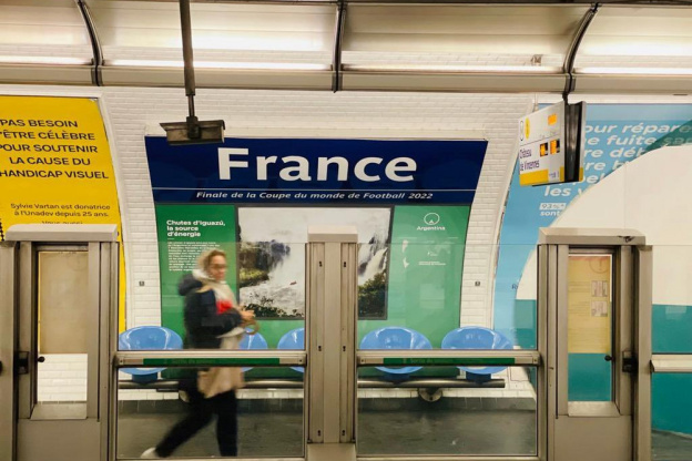 Coupe du monde : la station de métro Argentine à Paris renommée pour la finale 