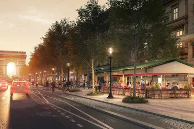 terrasse Champs Elysées