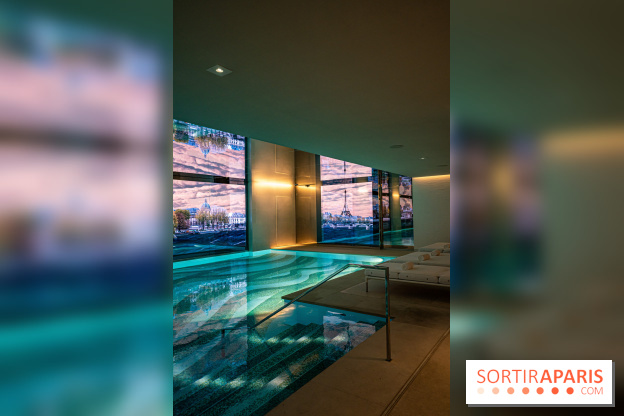 Le SPA DIOR et la piscine du Cheval Blanc Paris