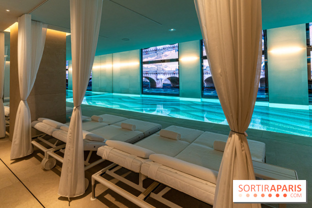 Le SPA DIOR et la piscine du Cheval Blanc Paris