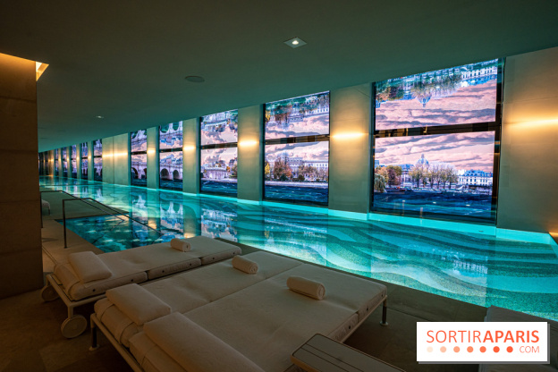 Le SPA DIOR et la piscine du Cheval Blanc Paris