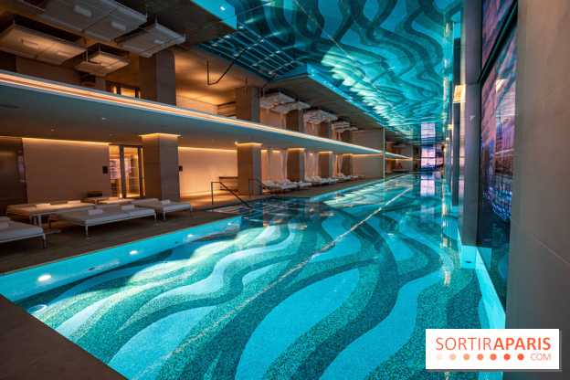Le SPA DIOR et la piscine du Cheval Blanc Paris