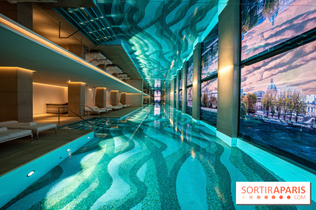 Le SPA DIOR et la piscine du Cheval Blanc Paris