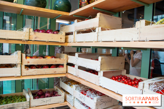 Sapid, la table à manger Naturaliste d'Alan Ducasse : nos photos