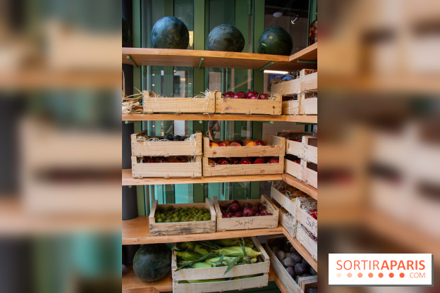 Sapid, la table à manger Naturaliste d'Alan Ducasse : nos photos