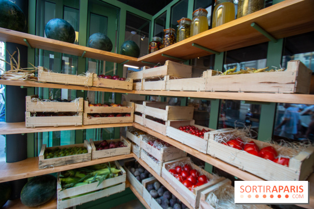 Sapid, la table à manger Naturaliste d'Alan Ducasse : nos photos