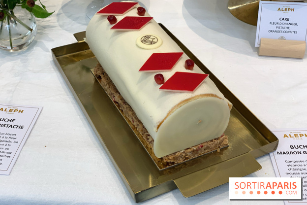 Bûches de Noël 2021 Maison Aleph