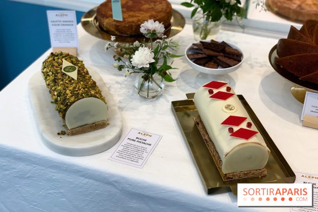 Bûches de Noël 2021 Maison Aleph