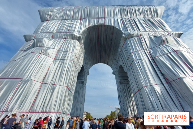 L'Arc de Triomphe empaqueté, nos photos