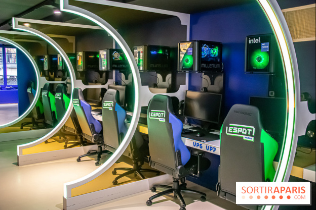 ESpot, le concept store dédié au gaming à deux pas du Louvre